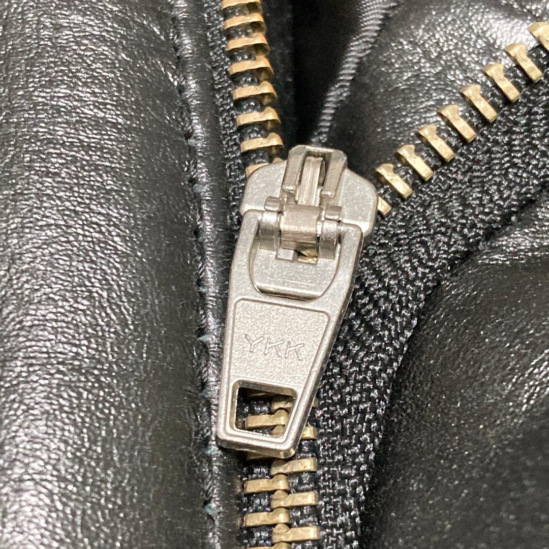 美品　カドヤ ケーズレザー レザーパンツ 黒 本革 ライダース バイク　W33