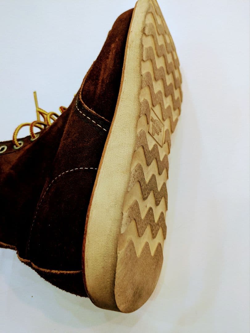 レッドウィング　アイリッシュセッター　ブラウン スエード ブーツ