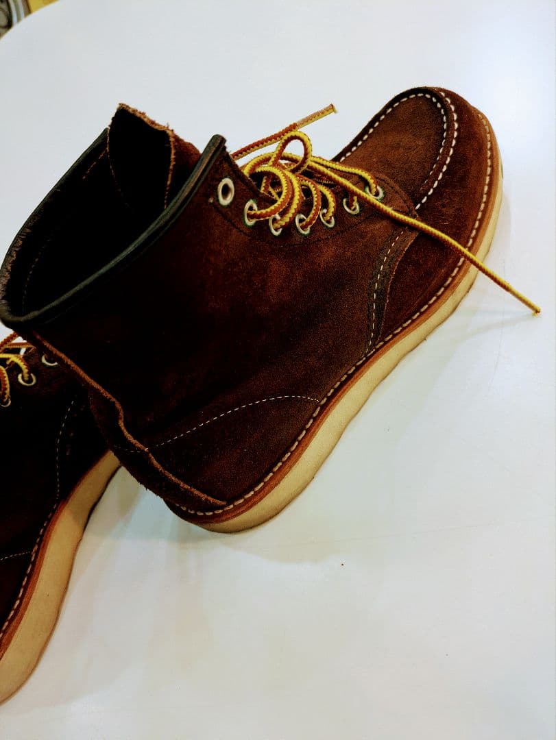 レッドウィング　アイリッシュセッター　ブラウン スエード ブーツ