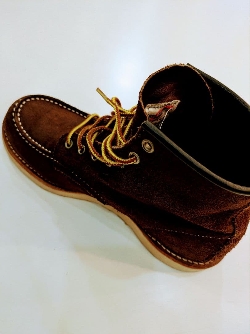 レッドウィング　アイリッシュセッター　ブラウン スエード ブーツ