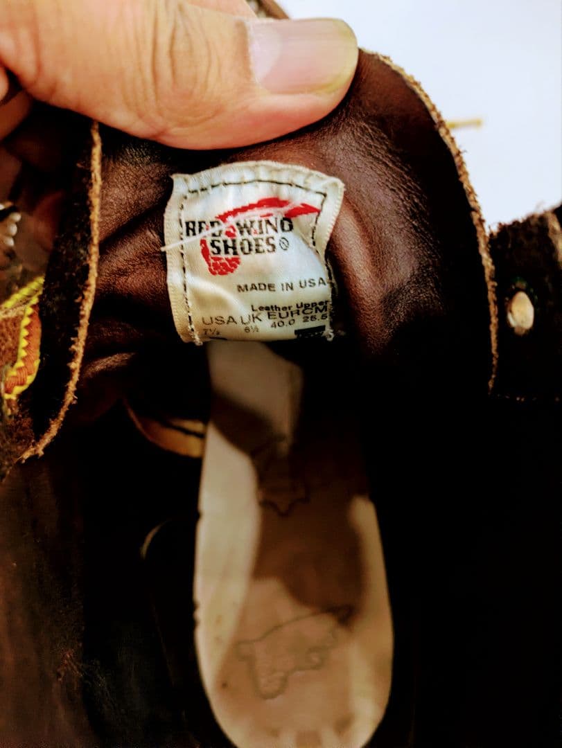 レッドウィング　アイリッシュセッター　ブラウン スエード ブーツ