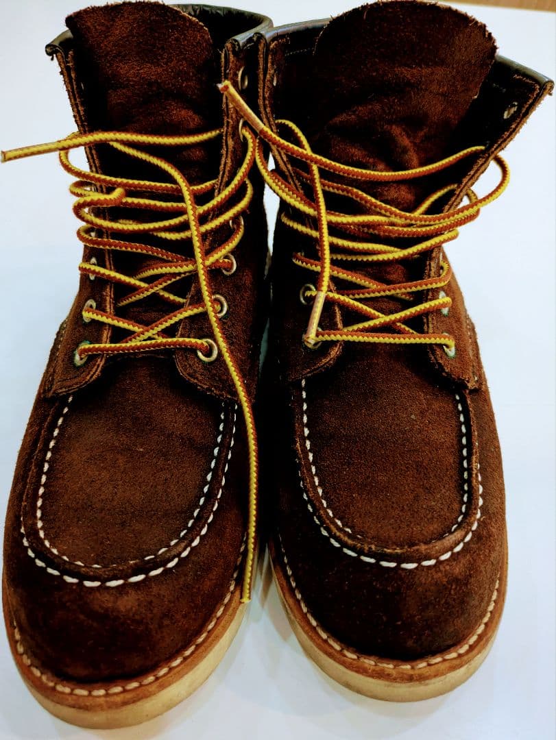 レッドウィング　アイリッシュセッター　ブラウン スエード ブーツ