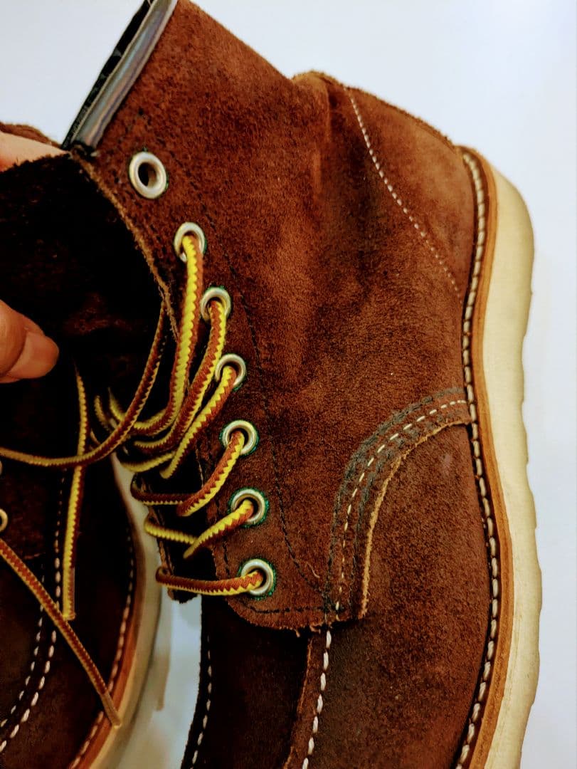 レッドウィング　アイリッシュセッター　ブラウン スエード ブーツ