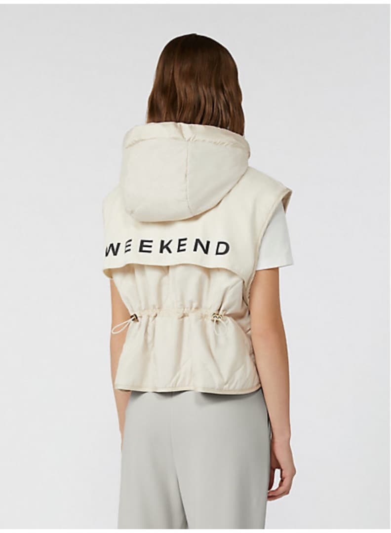 ウィークエンドマックスマーラリバーシブルキャンパスジレ