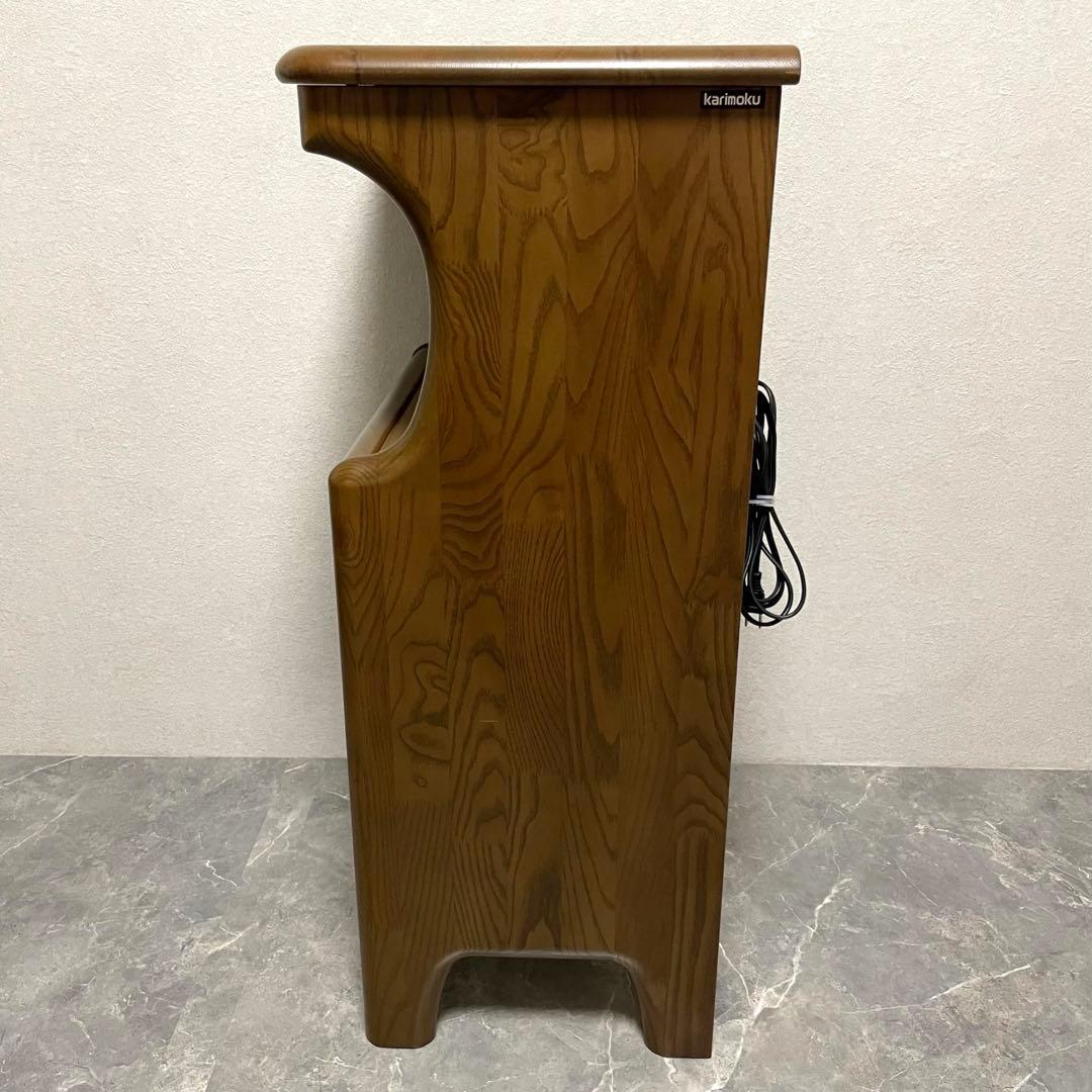 karimoku カリモク家具　電話台　ファックス台　キャビネット　コンソール