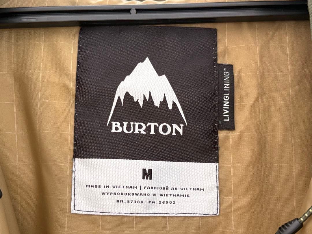 【美品】BURTON スノーボードウェア Mサイズ セット