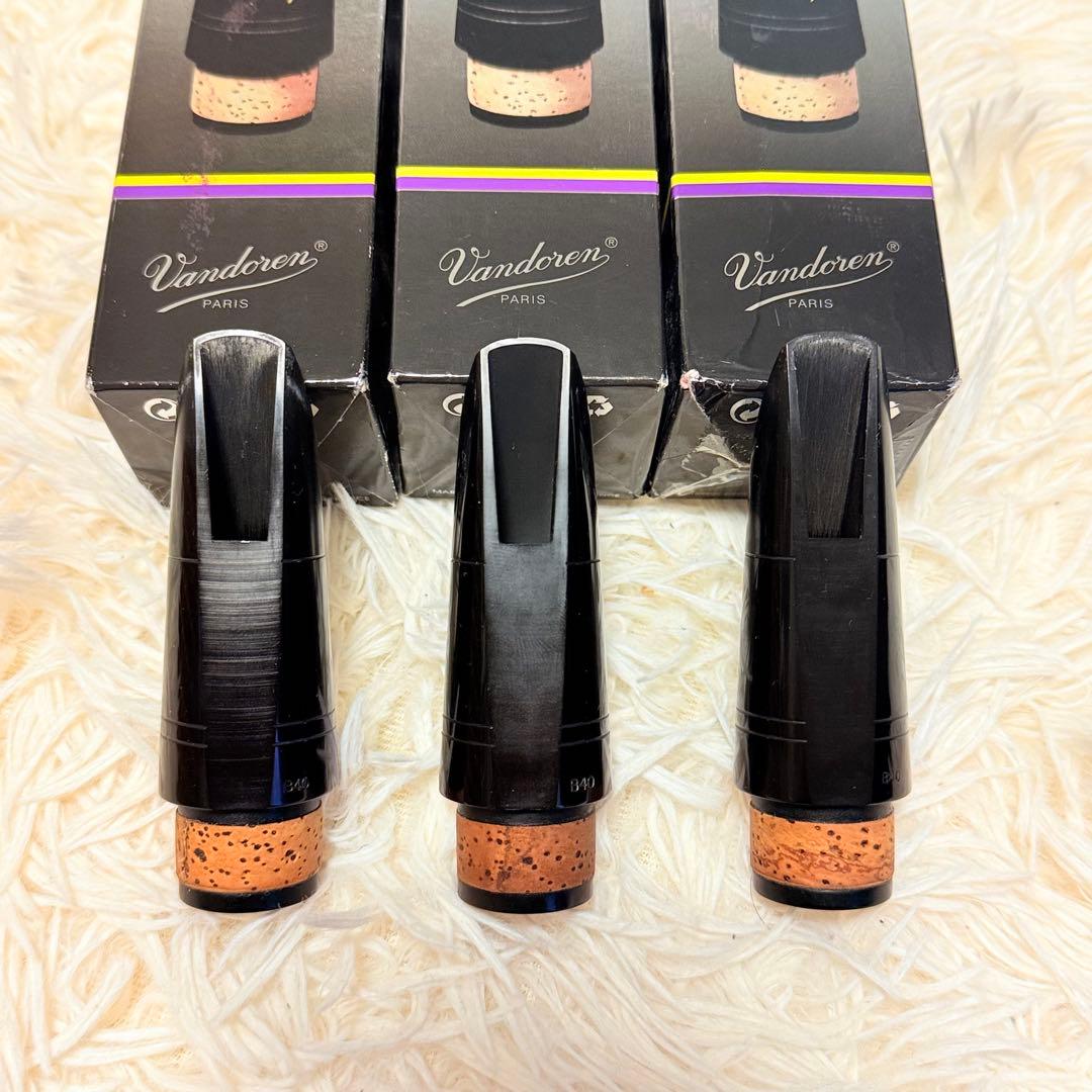 【選定品】Vandoren B40クラリネットマウスピース 3個セット