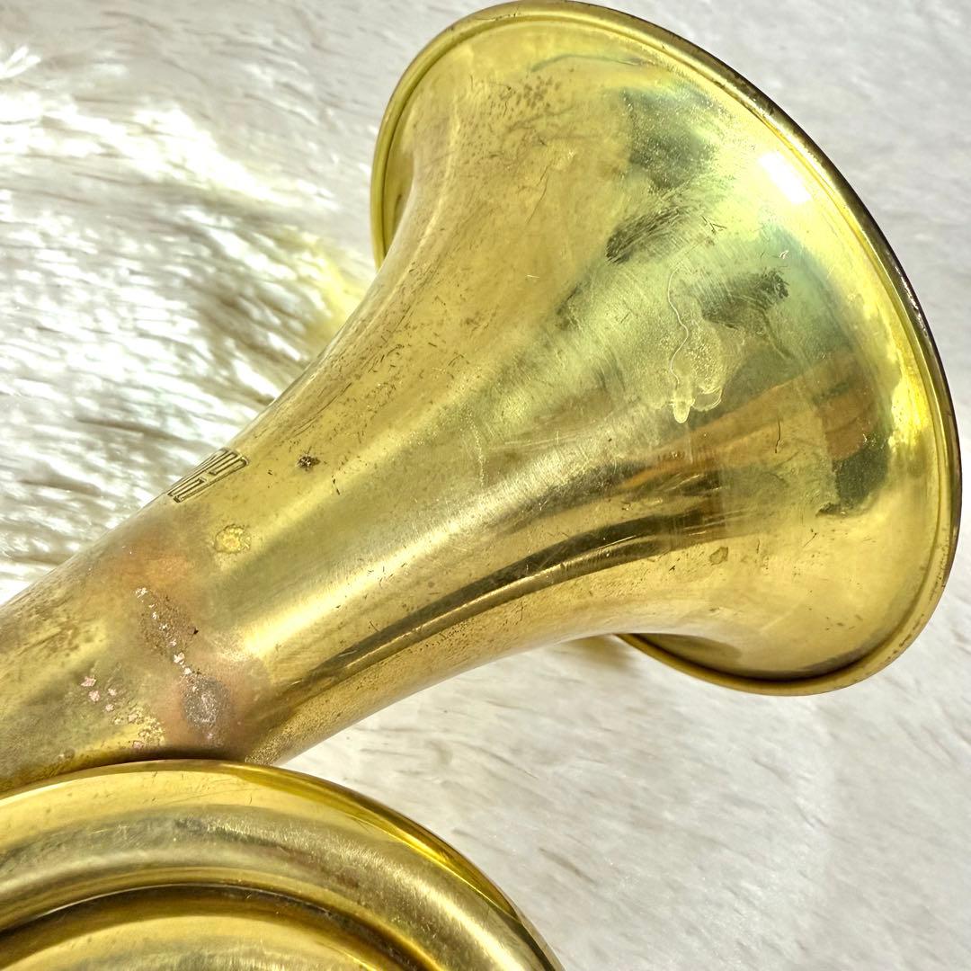 HOLST ホルスト 浜松まつりラッパ 信号ラッパ 3つ巻き ゴールド 金3連