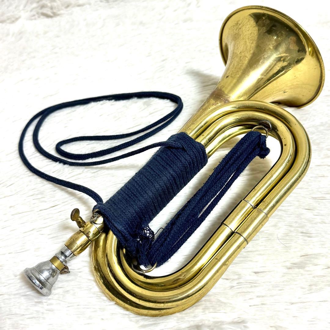 HOLST ホルスト 浜松まつりラッパ 信号ラッパ 3つ巻き ゴールド 金3連