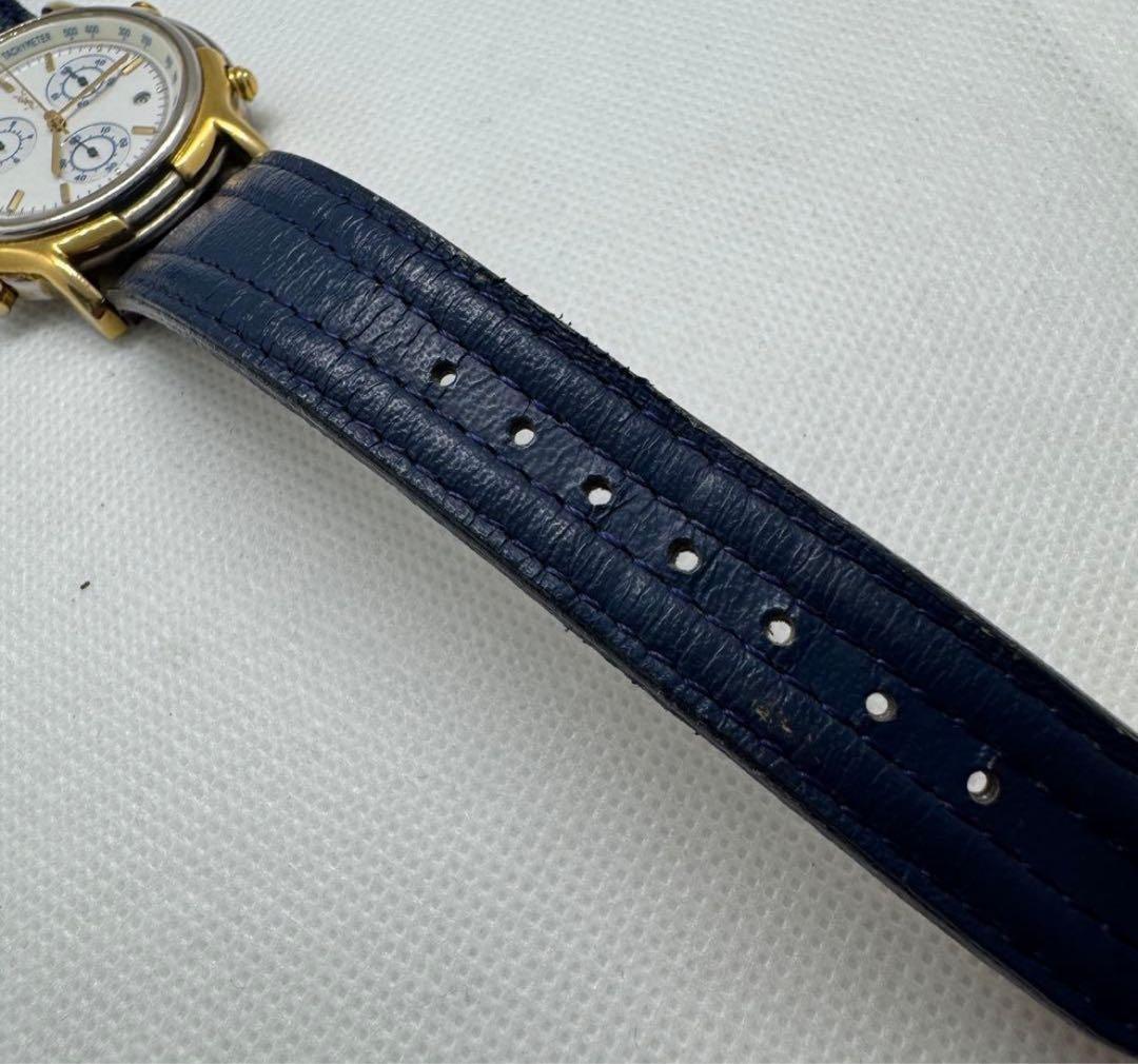 Yves Saint Laurent サンローラン クロノグラフ 腕時計 稼働