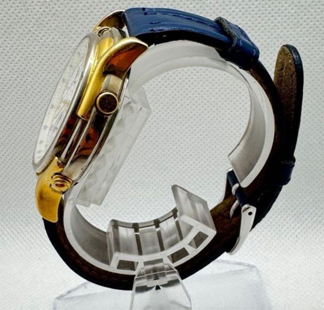 Yves Saint Laurent サンローラン クロノグラフ 腕時計 稼働