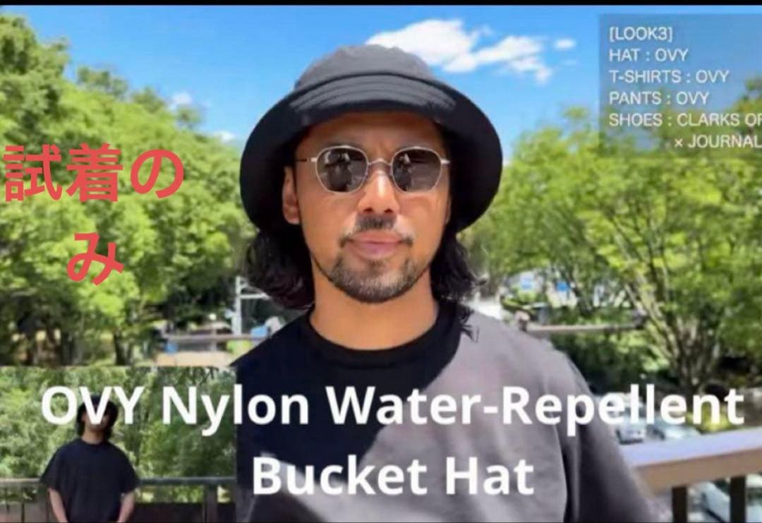 帽子 OVY Nylon Water-Repellent Bucket Hat