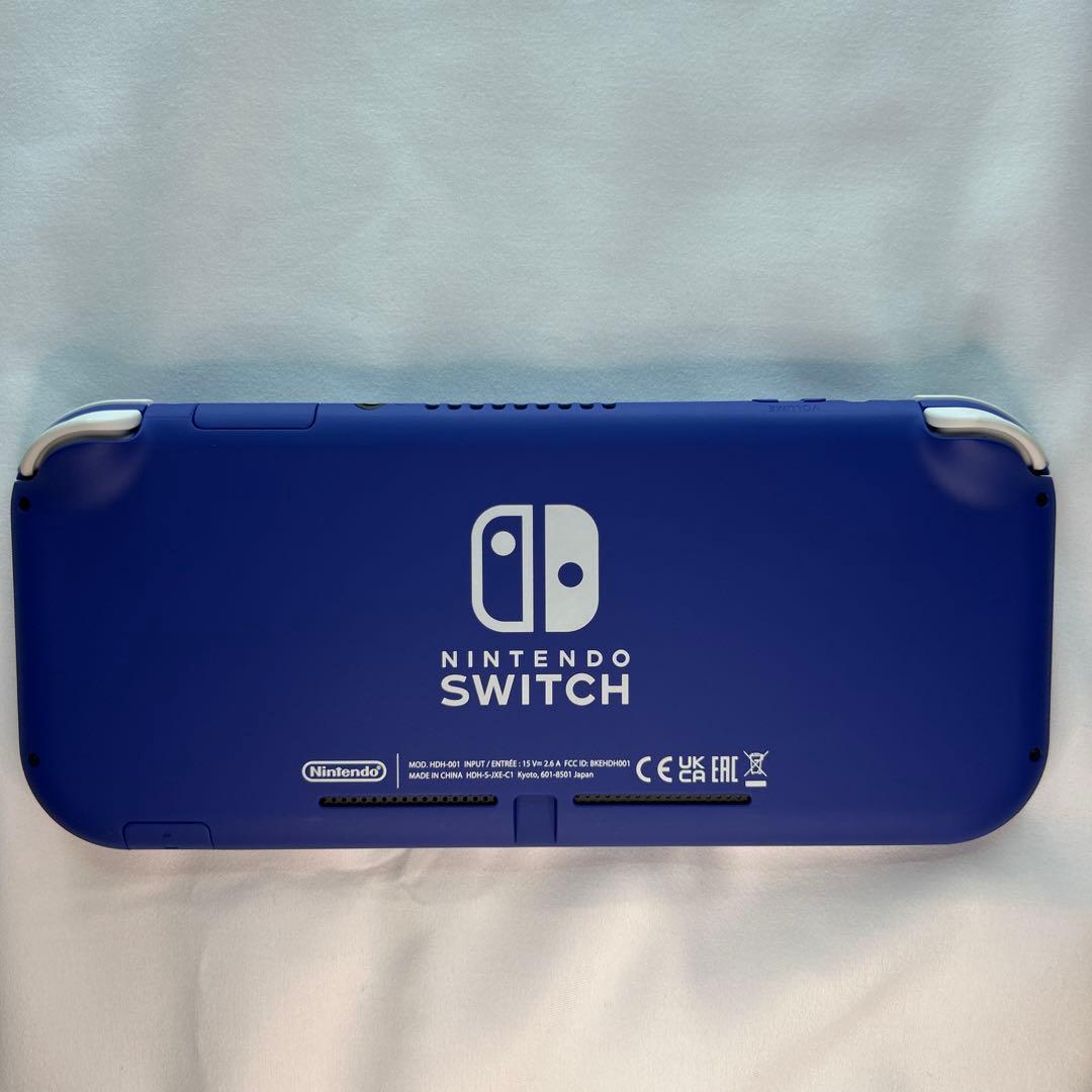 Nintendo Switch Lite 青　本体　コンセント付き