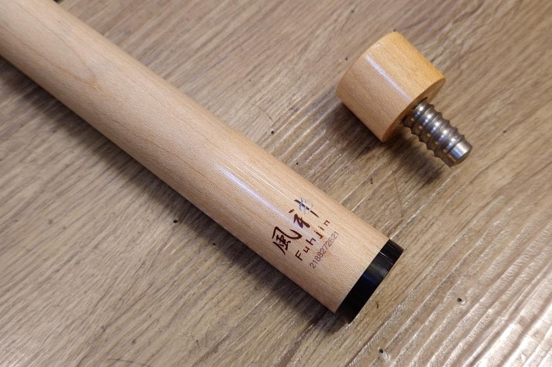 【天然の石さま用】MEZZ メッツ スリー用キュー（ポケット用 風神シャフト付属