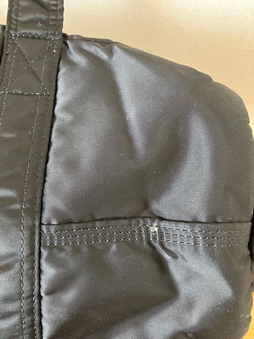 吉田カバン ポーター タンカー ミニボストン ダッフルバッグ L 筒型 ブラック