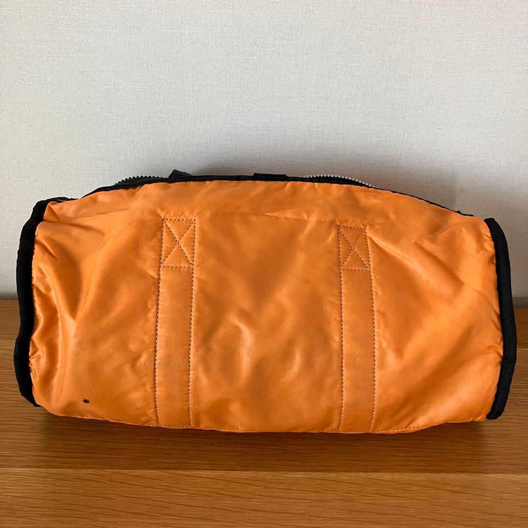 吉田カバン ポーター タンカー ミニボストン ダッフルバッグ L 筒型 ブラック