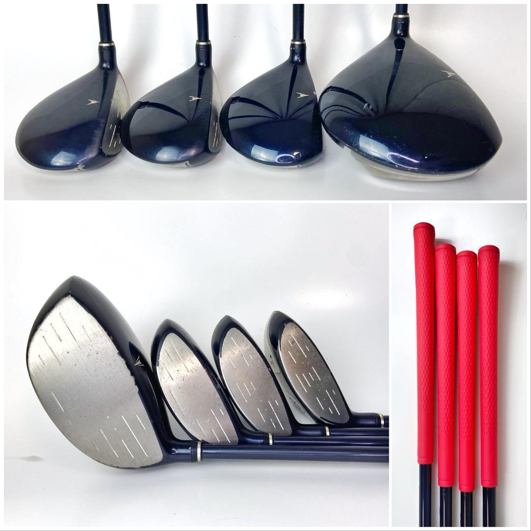 グリップ新品!!ゴルフセット☆XXIO 5代目☆ヘッドカバー付き/1046