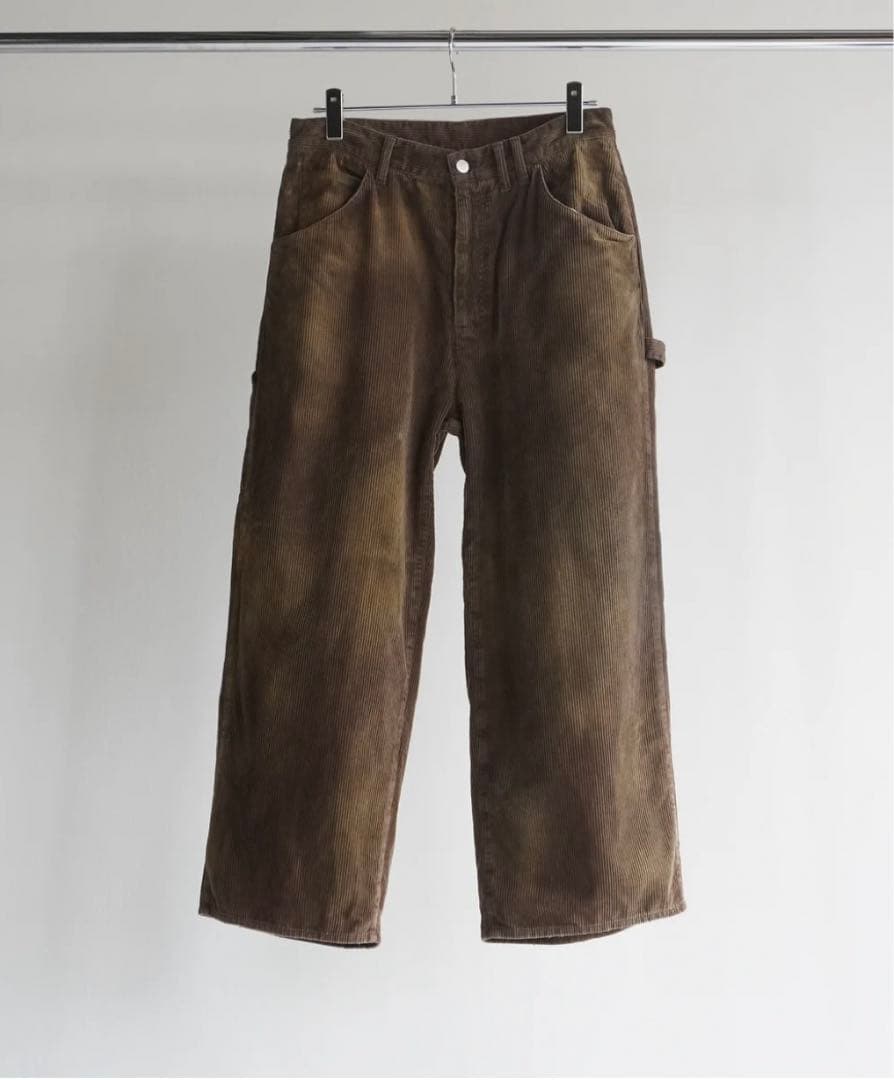 アンセルム　CORDED VELVETEEN PAINTER PANTS