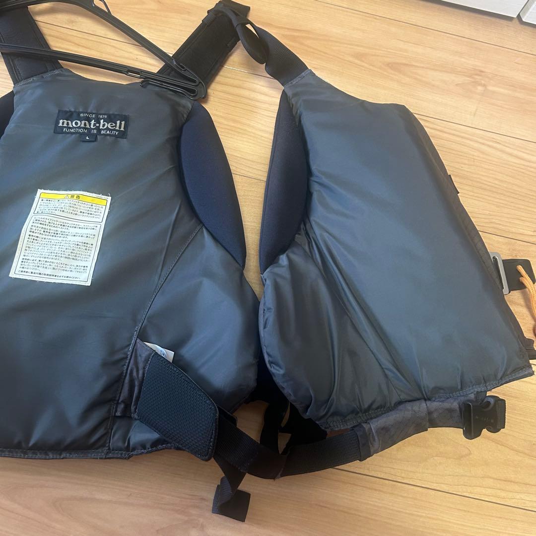 mont-bell ライフジャケット Lサイズ　リバーランナー