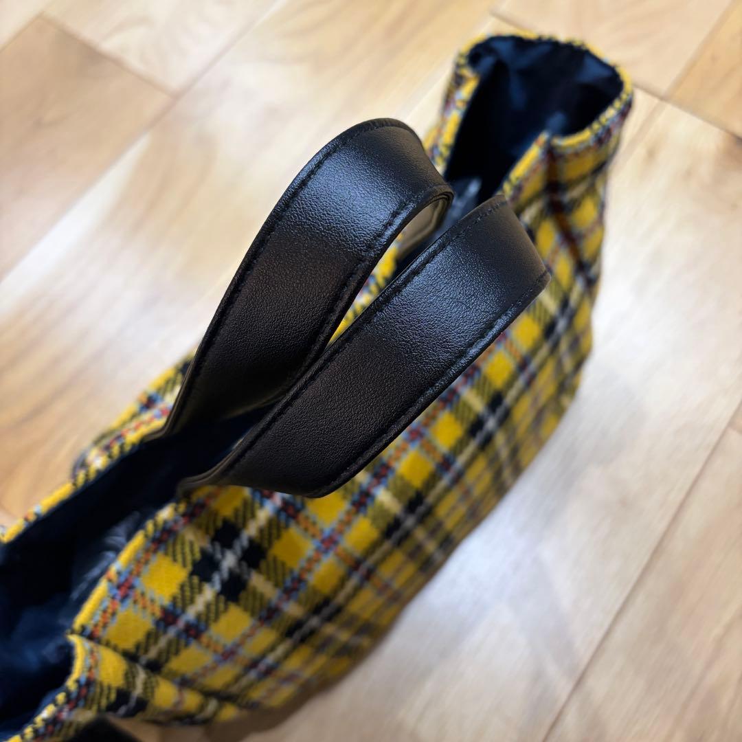 未使用品☺︎ 秋のファミリアショー 2018 チェック柄トートバッグ