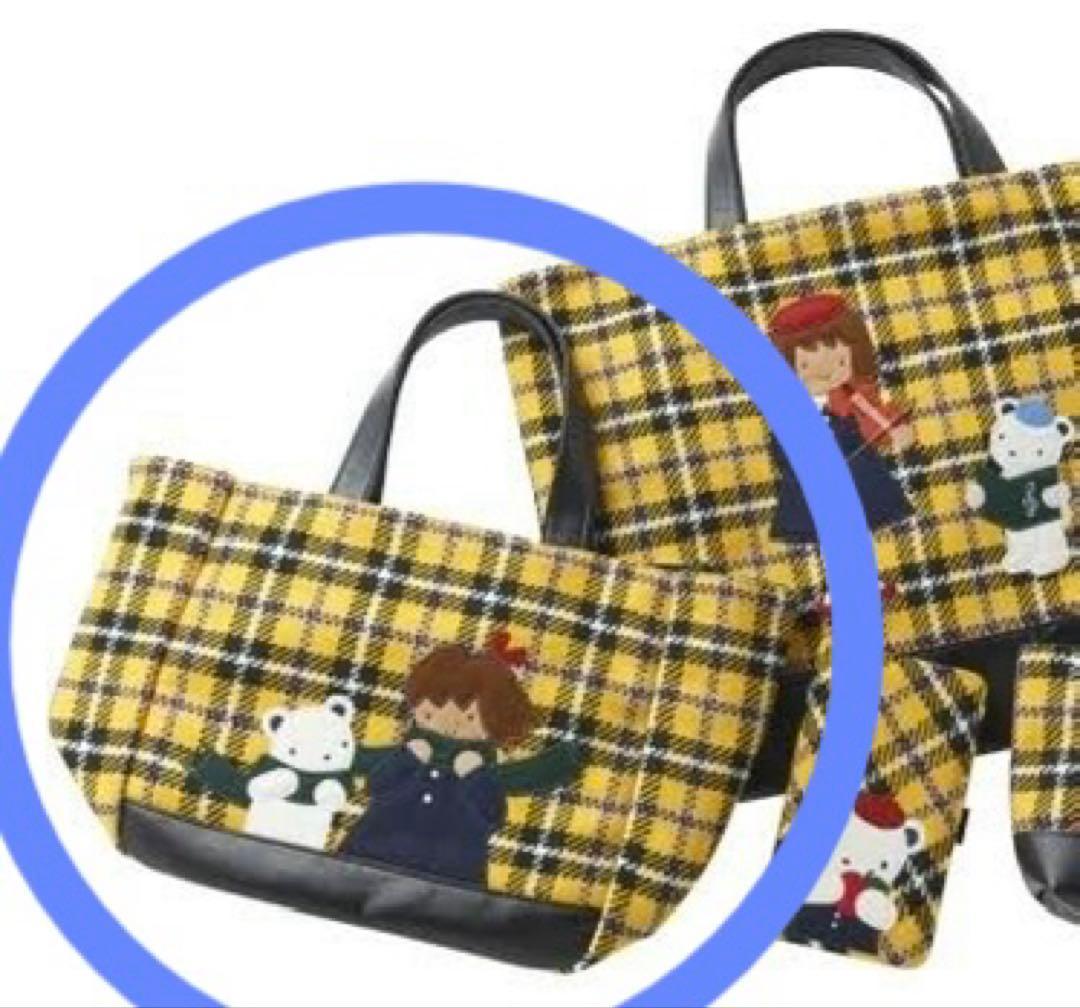 未使用品☺︎ 秋のファミリアショー 2018 チェック柄トートバッグ