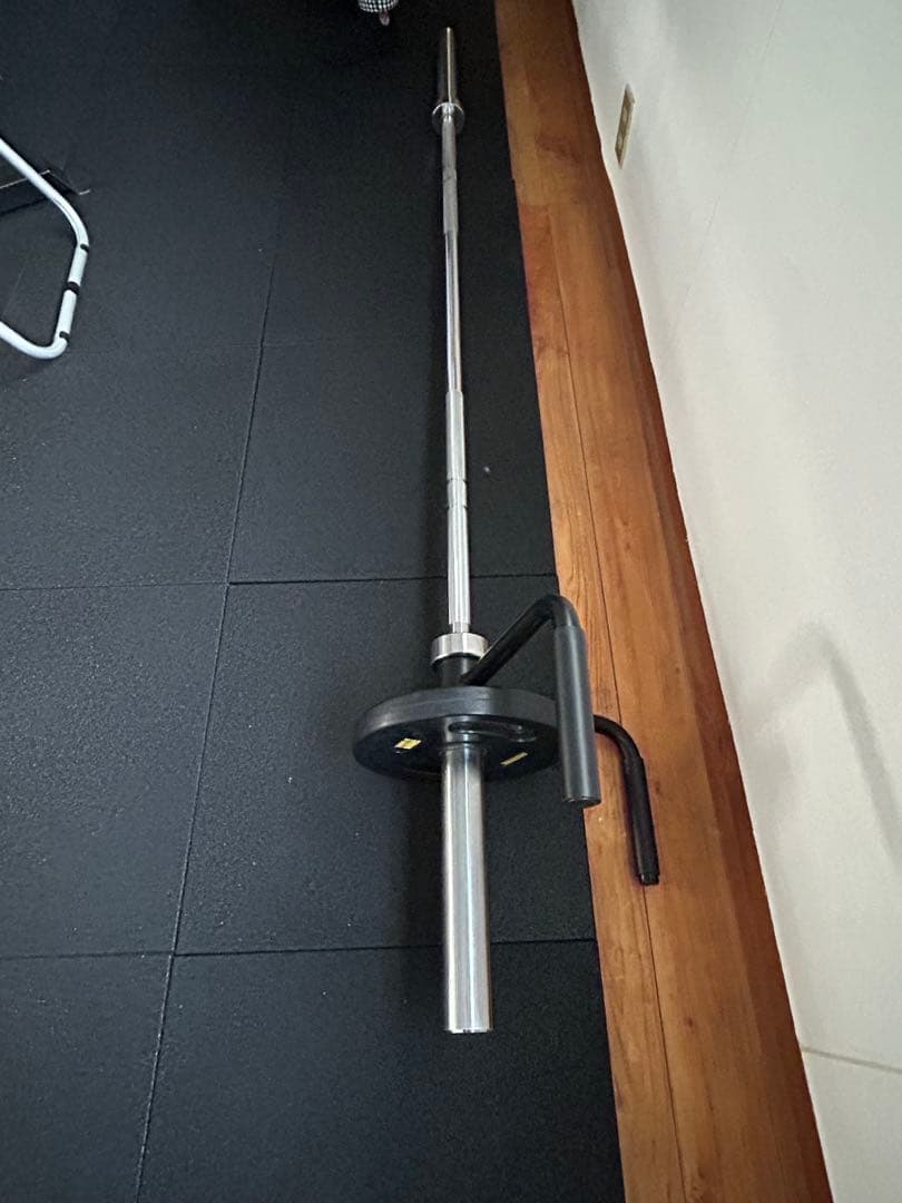 【引き取り限定】多機能トレーニングスタンドとバーベル