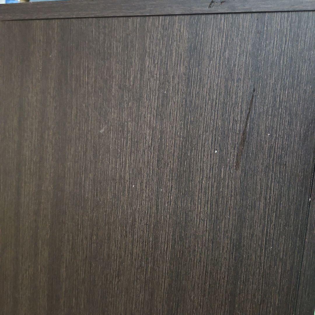 【ループ・ループ】ダークブラウンキャビネット 3引き出し