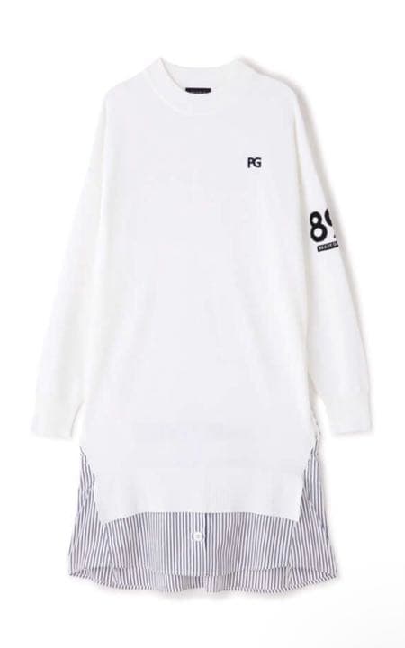 ☆新品☆【PEARLY GATES】シャツワンピース