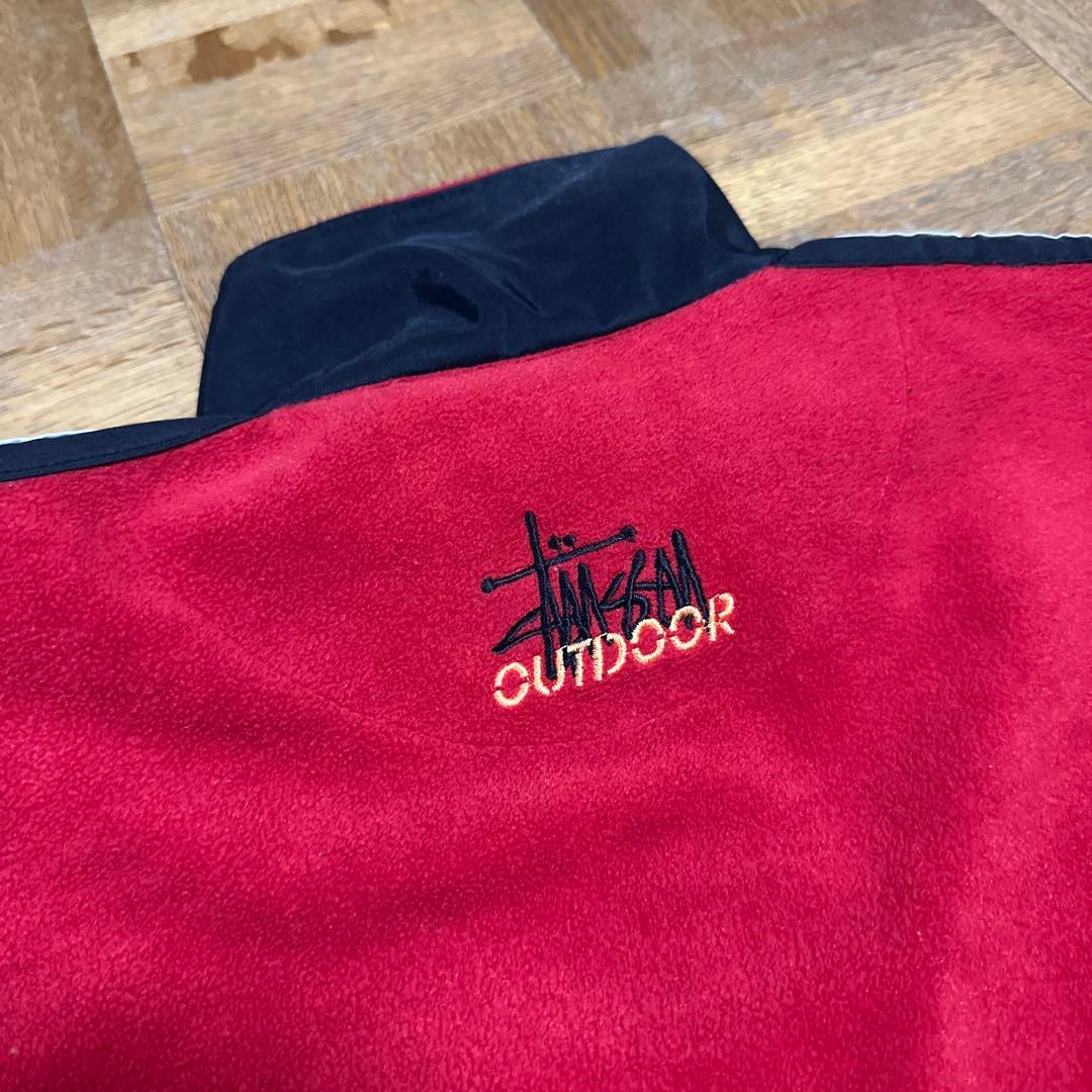 oldstussy outdoor 希少90sフリース ジャケット