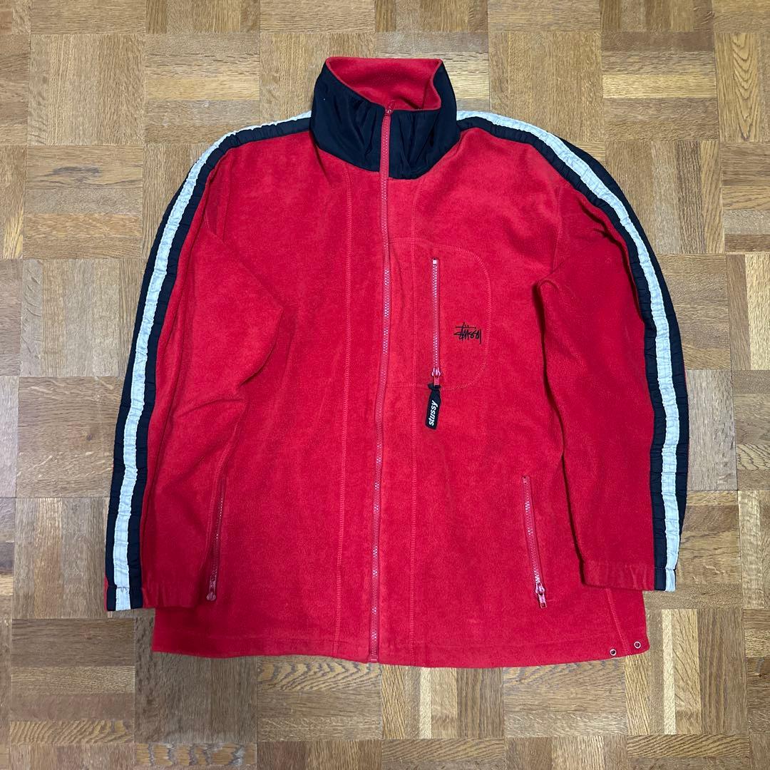 oldstussy outdoor 希少90sフリース ジャケット