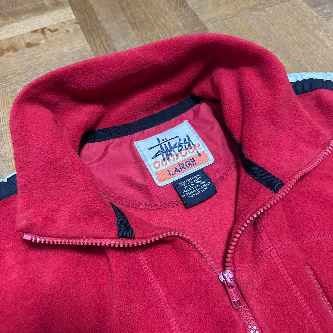 oldstussy outdoor 希少90sフリース ジャケット