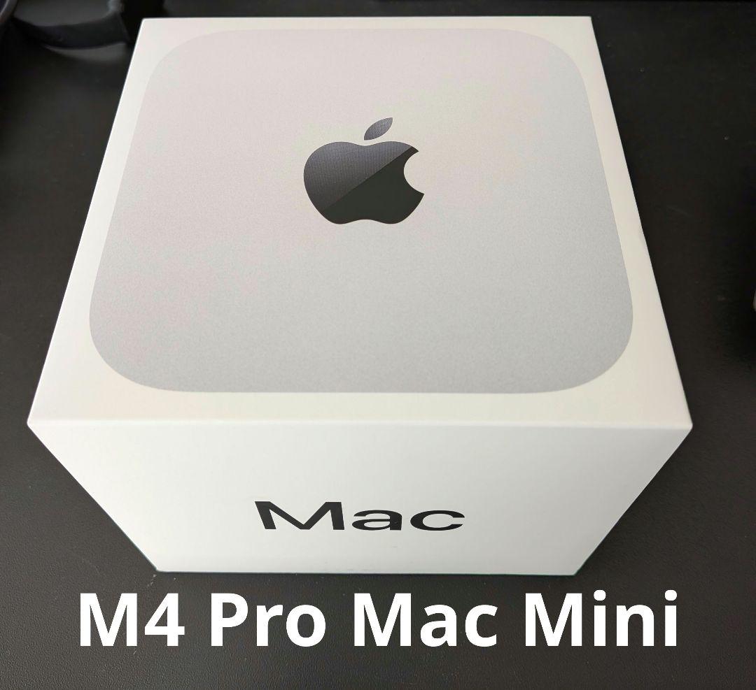 Macデスクトップ Apple Mac mini M4 Pro 24GB 512GB