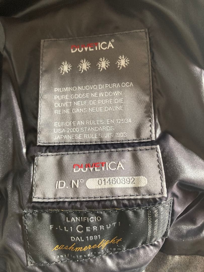 DUVETICA フード付きダウンベスト 40