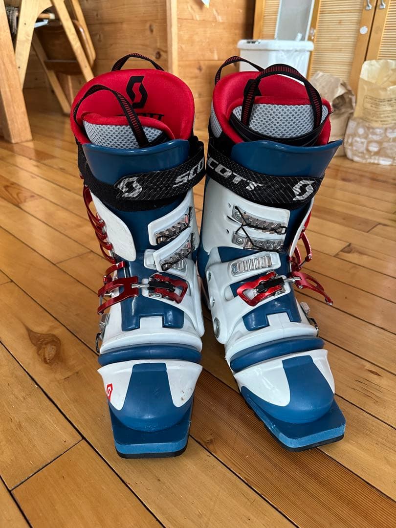 テレマークスキーブーツ、Scottスコットのsynergy シナジー２８cm