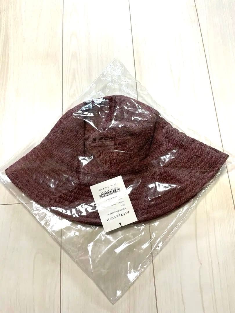 ALEXIA STAM ブラウン バケットハット