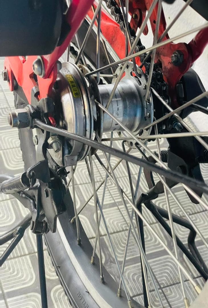 【BRIDGESTONE】 20インチ子供乗せ電動アシスト自転車2521