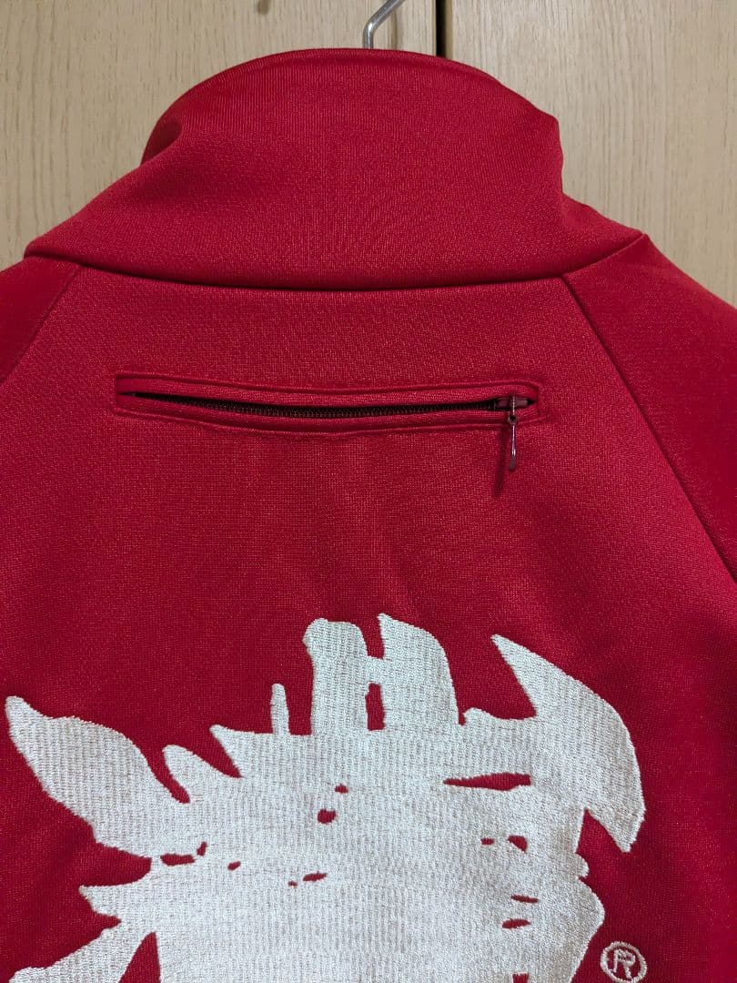 【S】美品　日本製　三代目魚武濱田成夫　デサント　刺繍ロゴ　トラックジャケット2