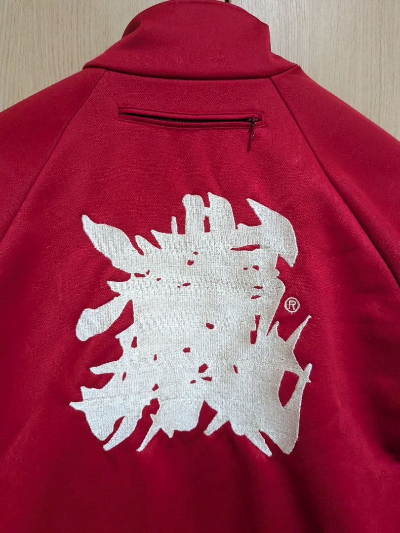 【S】美品　日本製　三代目魚武濱田成夫　デサント　刺繍ロゴ　トラックジャケット2