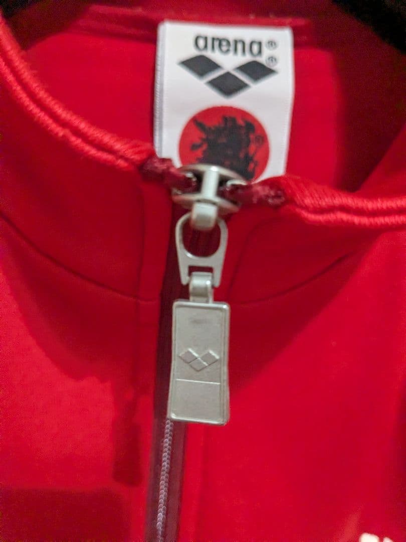 【S】美品　日本製　三代目魚武濱田成夫　デサント　刺繍ロゴ　トラックジャケット2