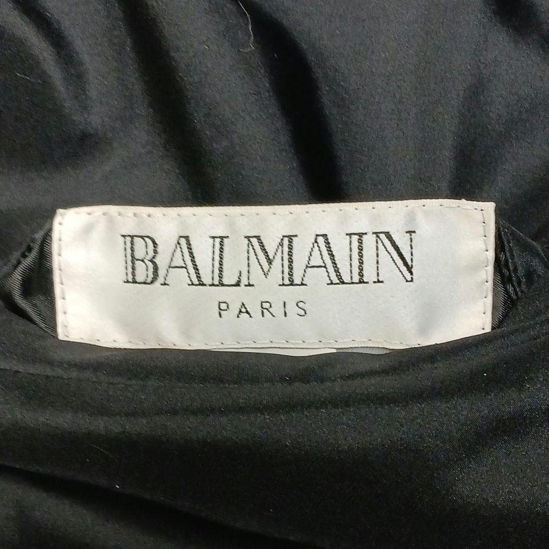 ✨極美品✨バルマン　リバーシブル　シルク　リスファー　コート　サイズL