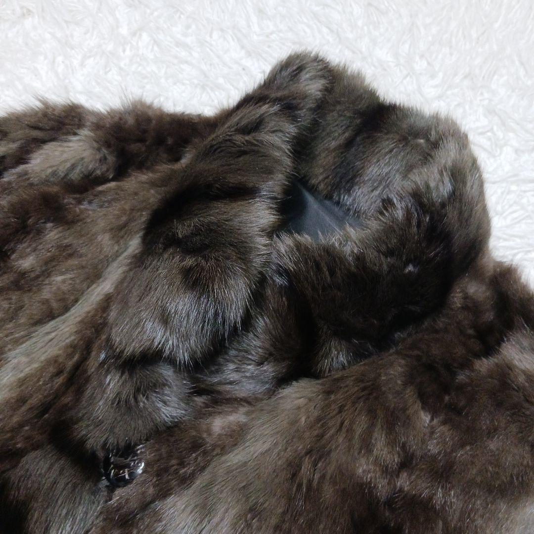 ✨極美品✨バルマン　リバーシブル　シルク　リスファー　コート　サイズL