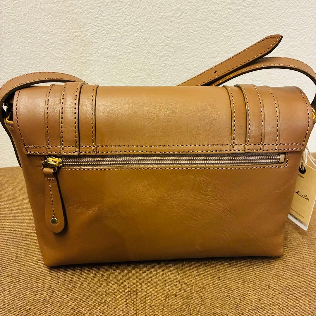 Dakota ダコタ レザー ショルダーバッグ ブラウン系