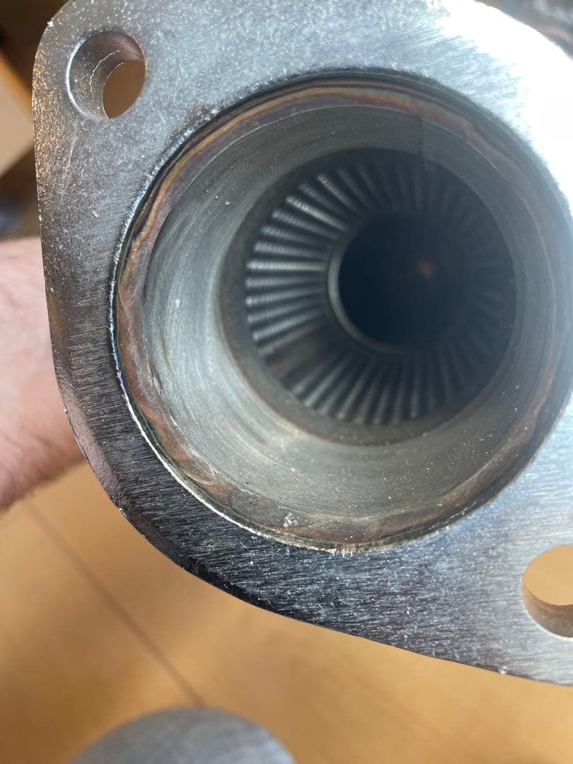 T*o様 VQ37VHR & VQ35HR ストレートパイプキャタライザー消去。