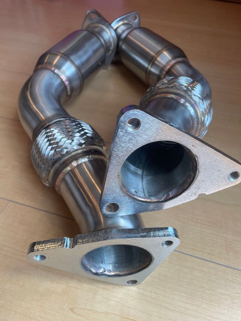 T*o様 VQ37VHR & VQ35HR ストレートパイプキャタライザー消去。