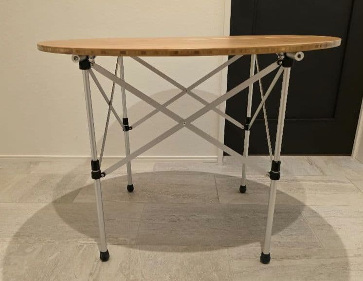 【ほぼ新品】　【限定品】　スノーピーク ローテーブルラウンド竹　LV-242