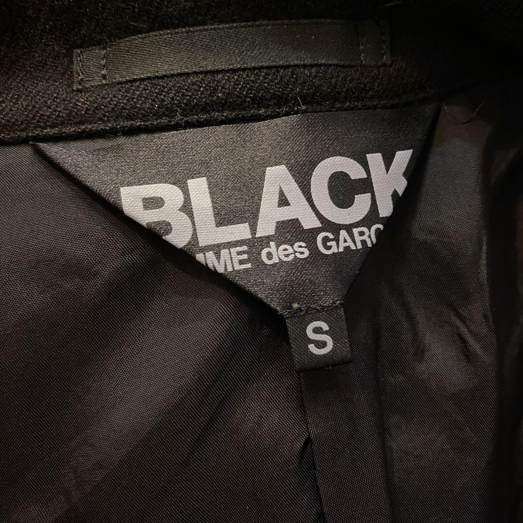 ブラックコムデギャルソン 製品染めウール縮絨ジャケット