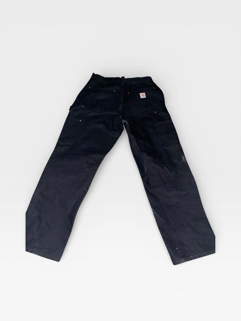 Carhartt ダブルニー 黒 32×30