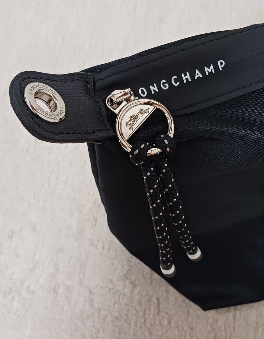 LONGCHAMP☆ル プリアージュ☆エナジートップハンドルバッグ☆Ｍ☆黒☆新品