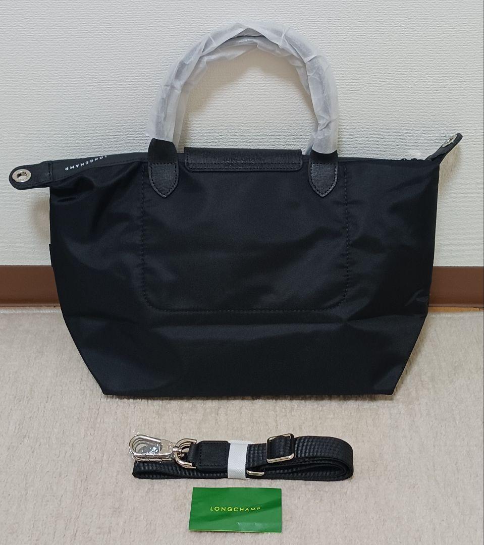 LONGCHAMP☆ル プリアージュ☆エナジートップハンドルバッグ☆Ｍ☆黒☆新品