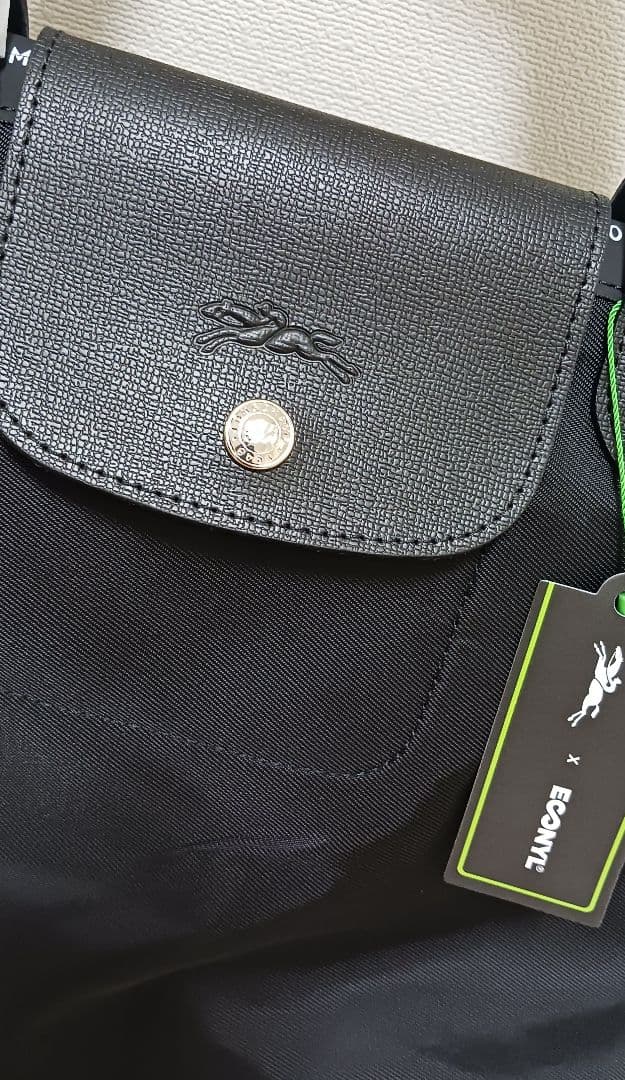 LONGCHAMP☆ル プリアージュ☆エナジートップハンドルバッグ☆Ｍ☆黒☆新品